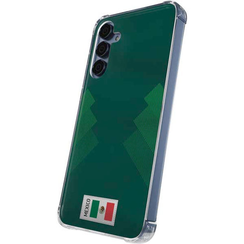 Mexico Soccer Flag Galaxy S24 Clear Case